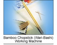 Bamboo Chopstick (Wari-Bashi) Working Machine