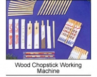 Wood Chopstick Working Machine